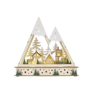 LED Vianočná dekorácia LED/0, 6W/2xAA vianočná krajinka DCWW39 vyobraziť