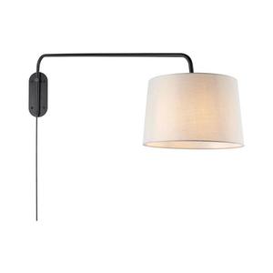 Endon 79380 - Nástenné svietidlo CARLSON 1xE27/40W/230V sivá/čierna 79380 vyobraziť