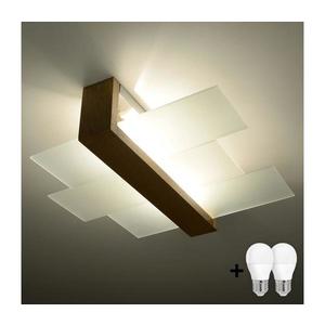 Brilagi - LED drevené stropné svietidlo HERA 2xE27/7, 5W/230V BR.0076 vyobraziť