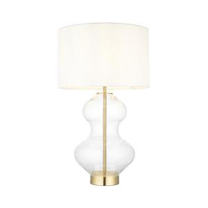 Endon 99110 - Stmievateľná stolná lampa KELDA 1xE27/10W/230V biela/zlatá 99110 vyobraziť