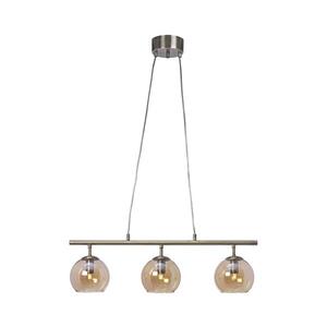 Cottex T2493AA - Závesný luster na lanku CAPELLA 3xE14/40W/230V dymová/hnedá T2493AA vyobraziť