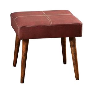 Taburet NUTO 46x46 cm červený 591GRC1118 vyobraziť