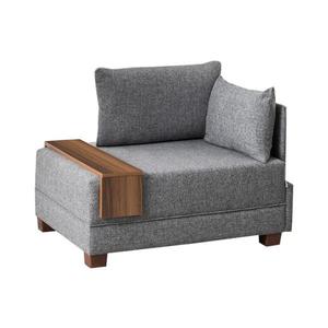 Rohové kreslo TULA sivé pravé 825BLC1013 vyobraziť