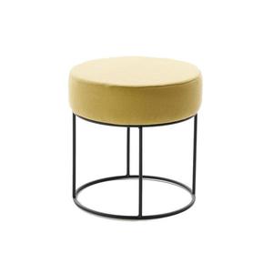 Taburet RELO, priemer 40 cm, žltý 825BLC5144 vyobraziť