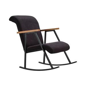 Hojdacie kreslo LUNI čierne 859FTN1701 vyobraziť