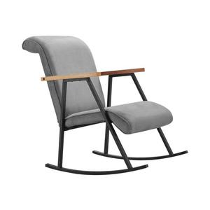 Hojdacie kreslo LUNI sivé 859FTN1704 vyobraziť