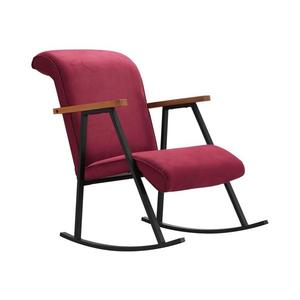 Hojdacie kreslo LUNI červené 859FTN1706 vyobraziť