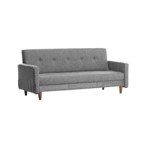 Dvojmiestná sedačka NARA svetlosivá 859FTN2814 vyobraziť