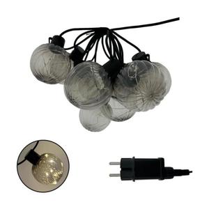 LED vonkajší dekoratívny reťazec 10xLED/0, 15W/230V 6, 8 m IP44 čierna/dymová 034 0001079 vyobraziť