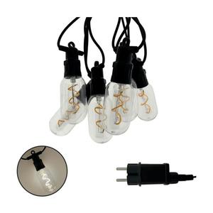 LED vonkajšia dekoratívna reťaz 6xLED/0, 6W/230V 4, 5 m IP44 čierna 034 0001081 vyobraziť