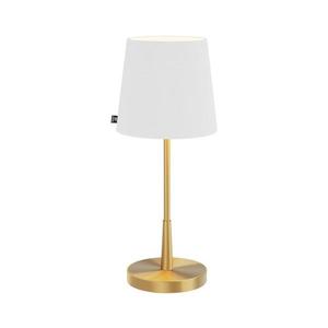 ByRydens 4002730-6501 - Stolová lampa LUMI 1xE27/8W/230V biela/zlatá 48, 5 cm 4002730-6501 vyobraziť