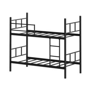Kovová patrová posteľ MAVEN 90x200 cm čierna nosnosť 2x100 kg 837WST1122 vyobraziť