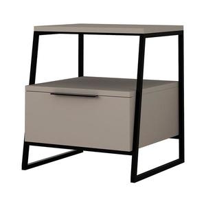 Nočný stolík ORI čierna/taupe 855DTE3549 vyobraziť