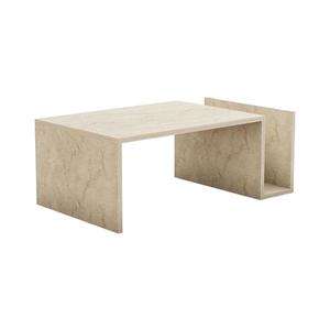 Konferenčný stolík MONEL, mramorový dekor, béžový 495SSE2115 vyobraziť