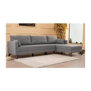 Rohová sedacia súprava do L KORFU sivá pravá 825BLC1502 vyobraziť