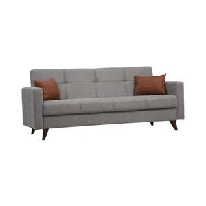 Trojmiestná rozkladacia pohovka KORFU svetlosivá 730MST1205 vyobraziť