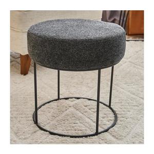 Taburet JAVI, priemer 40 cm, antracit 825BLC2381 vyobraziť