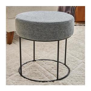 Taburet JAVI, priemer 40 cm, sivý 825BLC2384 vyobraziť