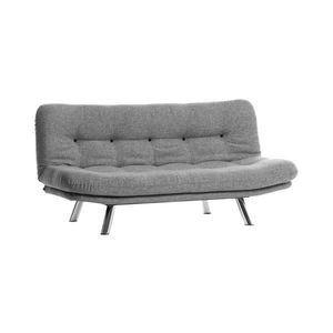 Dvojmiestná rozkladacia pohovka BINA svetlosivá 859FTN2827 vyobraziť