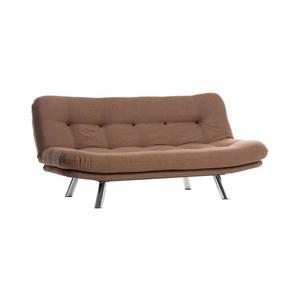 Dvojmiestná rozkladacia pohovka BINA svetlohnedá 859FTN2830 vyobraziť