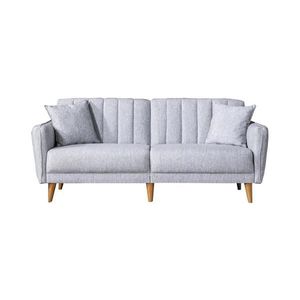 Rozkladacia dvojmiestná sedačka KITO sivá 867UNQ1313 vyobraziť