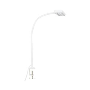 Brilo - LED Flexibilná stolná lampa s klipom TRASNA LED/7, 5W/230V biela 2604-016 vyobraziť