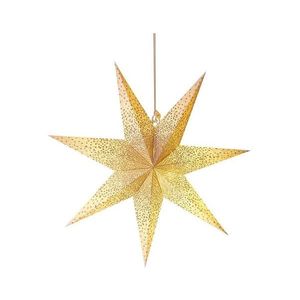 Vianočná dekorácia 1xE14/25W/230V pr. 60 cm zlatá DCAZ08 vyobraziť