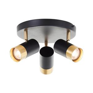 Brilliant - LED Bodové svietidlo VIGOLO 3xGU10/5W/230V čierna/zlatá G03434/86 vyobraziť