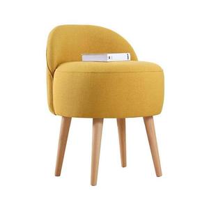 Detské kreslo NIKI Ø 46 cm, žlté 209FLF1148 vyobraziť