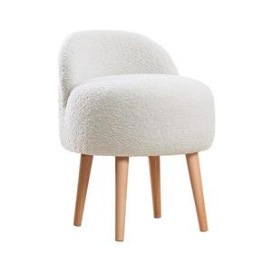 Detské kreslo MIKI, priemer 46 cm, biele 209FLF1155 vyobraziť