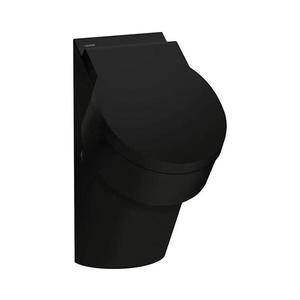 LAUFEN H8402810200001-Pisoár VAL zadný prívod, zadný odpad keramika/lesklá čierna H8402810200001 vyobraziť