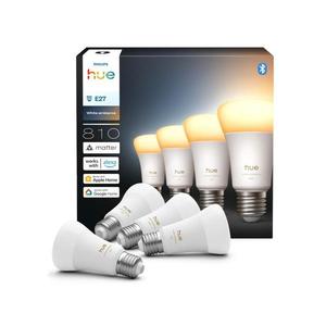 SADA 4x stmievateľných LED žiaroviek Philips Hue WHITE AMBIANCE E27/6W/230V 1000-20000K 8720169364745 vyobraziť
