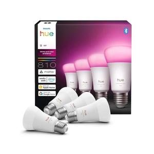 Sada 4x stmievateľných LED žiaroviek Philips Hue WACA E27/6W/230V 1000-20000K 8720169364486 vyobraziť