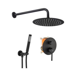 REA-P4100 - Sprchová súprava s podomietkovou batériou LUNGO čierna REA-P4100 vyobraziť