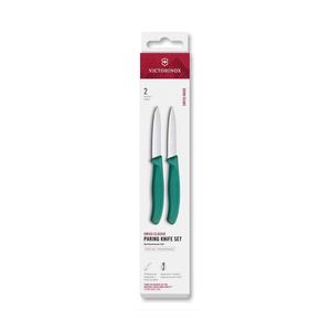 Victorinox – 2-dielna sada kuchynských nožov na zeleninu SWISS CLASSIC, 8 cm, tyrkysová 6.7694.2C1 vyobraziť