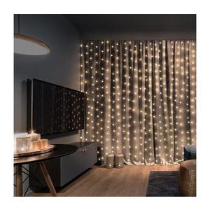 Brilagi - LED vianočný záves 300 LED/8 funkcií/3×AA/USB 1, 2 m teplá biela 1V10-WW-OEM1 vyobraziť