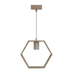 B.V. - Drevený luster na lane 1xE27/60W/230V borovica B10303HB5 vyobraziť