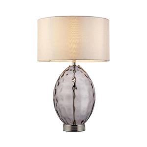 Endon 99581 - Stmievateľná stolná lampa ERIN 1xE27/10W/230V krémová/dymová čierna 99581 vyobraziť