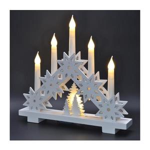 Brilagi - LED Vianočný svietnik 5xLED/2xAA 1v1128-OEM1 vyobraziť