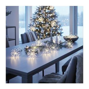 Brilagi - LED vonkajší vianočný reťazec 150 LED, 5 m, IP44, studená biela, efekt ohňostroja 1v1127-OEM1 vyobraziť