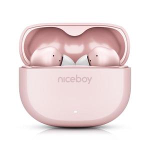 Niceboy Pins 4 - Bezdrôtové slúchadlá s ANC 400 mAh + 2x 50 mAh IPX4 ružové pins-4-pink vyobraziť