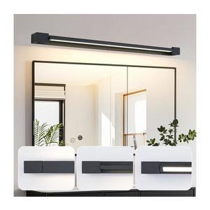 Brilagi-LED Kúpeľňové osvetlenie zrkadla AQUA LINE LED/24W/230V 90 cm IP44 čierne BRI317 vyobraziť