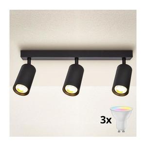 Brilagi - LED stmievateľné bodové svietidlo SELE 3xGU10/6, 5W/230V čierna BG0626+3xAI0414 vyobraziť