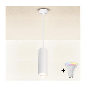 Brilagi - LED stmievateľný luster na lanku SELE 1xGU10/6, 5W/230V biela BG1383+AI0414 vyobraziť