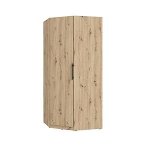 Rohová šatníková skriňa MARO 94x213 cm dub artisan CDXS91-D78 vyobraziť