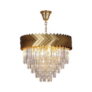 Zuma Line 23910/9 - Luster na reťazi LYON 9xE14/40W/230V zlatá 23910/9 vyobraziť