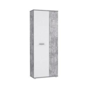 Komoda/Botník SIMO biela/šedý betón MS151-C251 vyobraziť