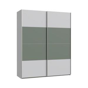 Šatníková skriňa KARO 170x210 cm sivá/zelená SHMS82411-Q122 vyobraziť