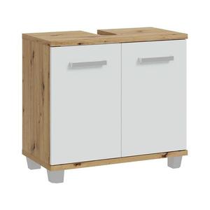 Kúpeľňová skrinka VENOM biela/dub artisan VERZ12-M823 vyobraziť