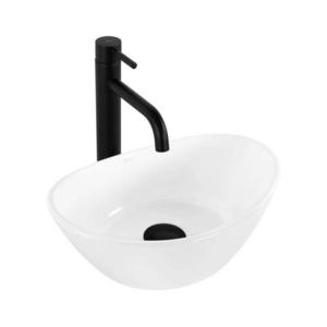 REA-U6803 - Umývadlo na dosku KATE 24, 5x36, 5 cm keramika/lesklá biela REA-U6803 vyobraziť